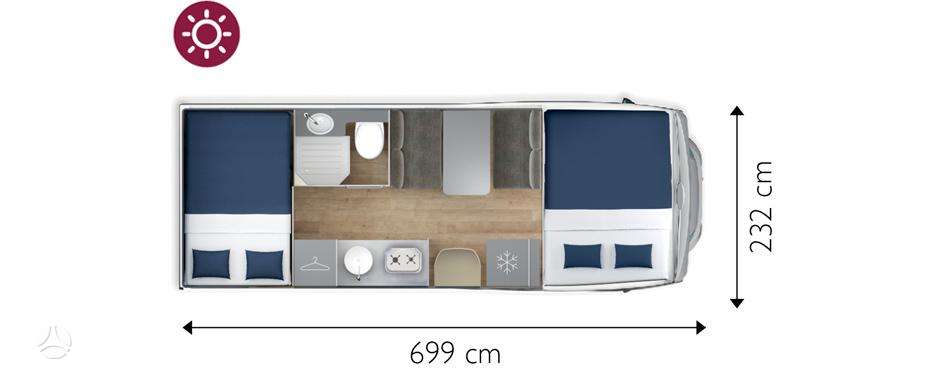 Giottiline Siena 440 Privilege, campers