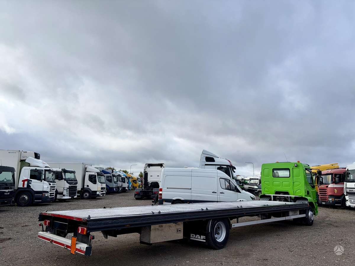 DAF LF 290 16T 10.1m ilgio Platforma, flatbeds