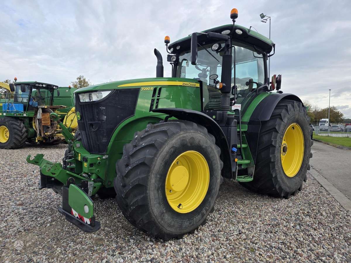 John Deere 7290R, traktoriai