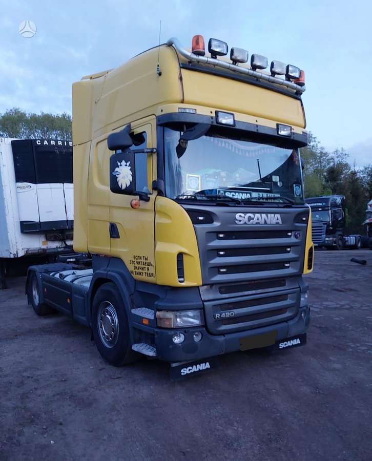Scania R420, 2 miegamosios vietos