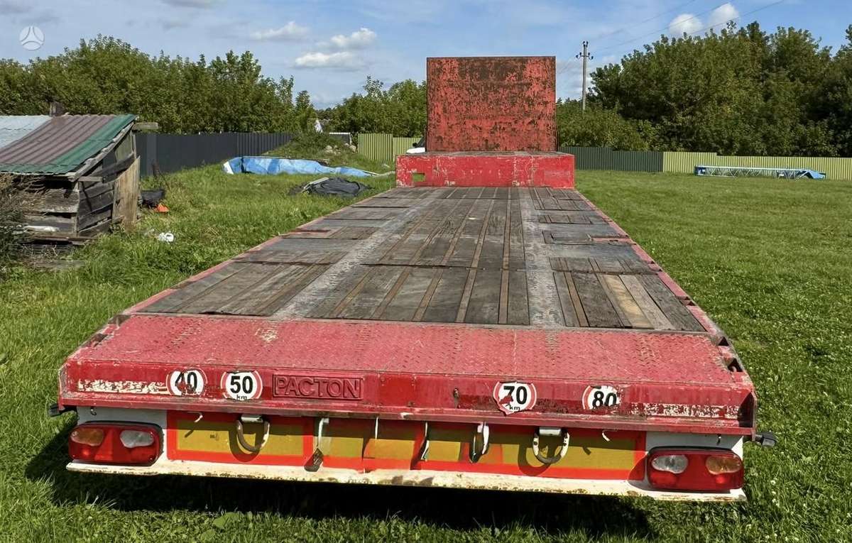 Pacton SXD, спец. прицепы и полуприцепы