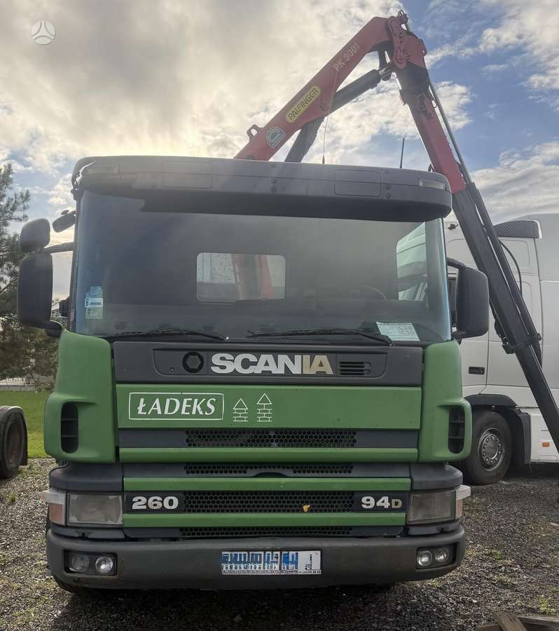 Scania P94/260, dumpers with crane