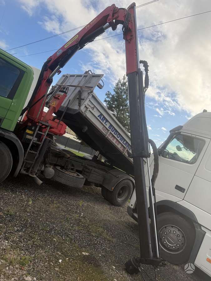 Scania P94/260, dumpers with crane