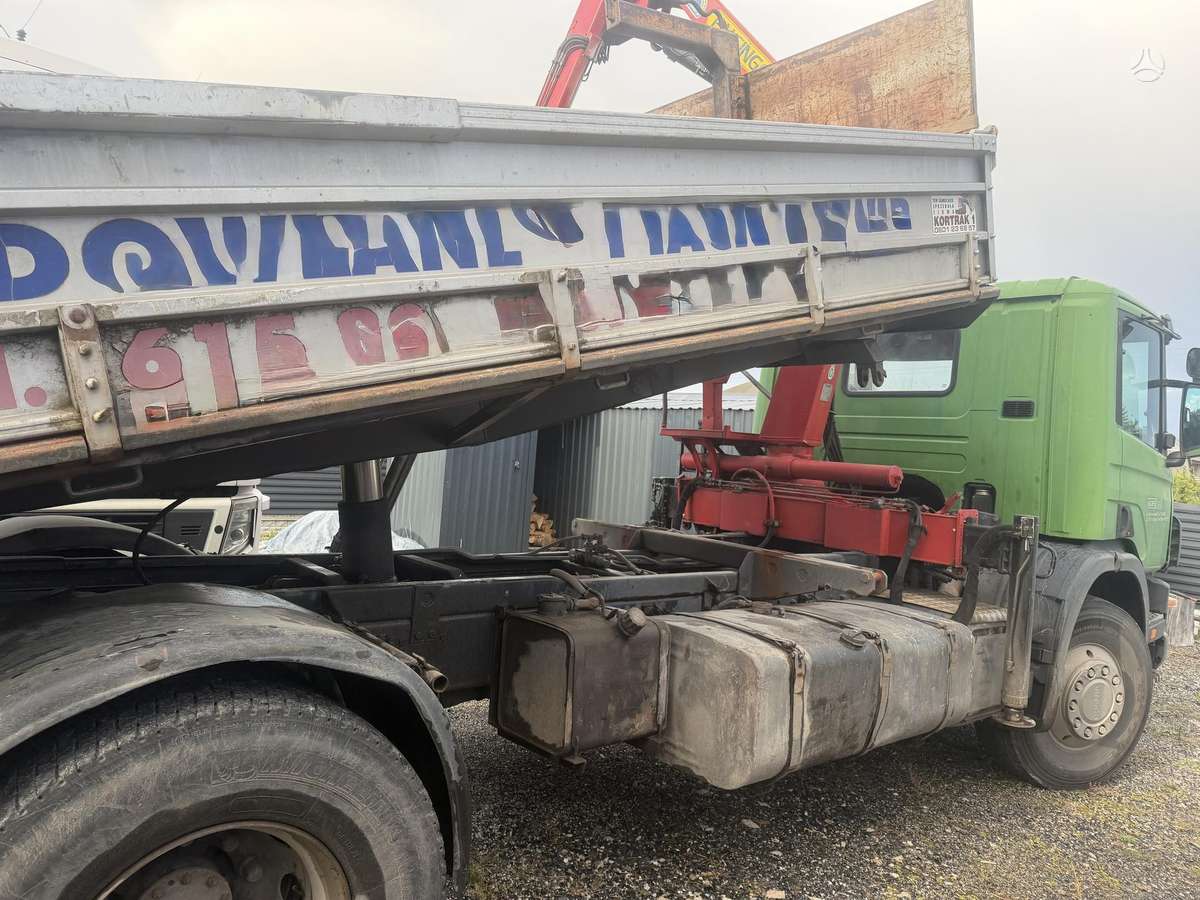 Scania P94/260, dumpers with crane