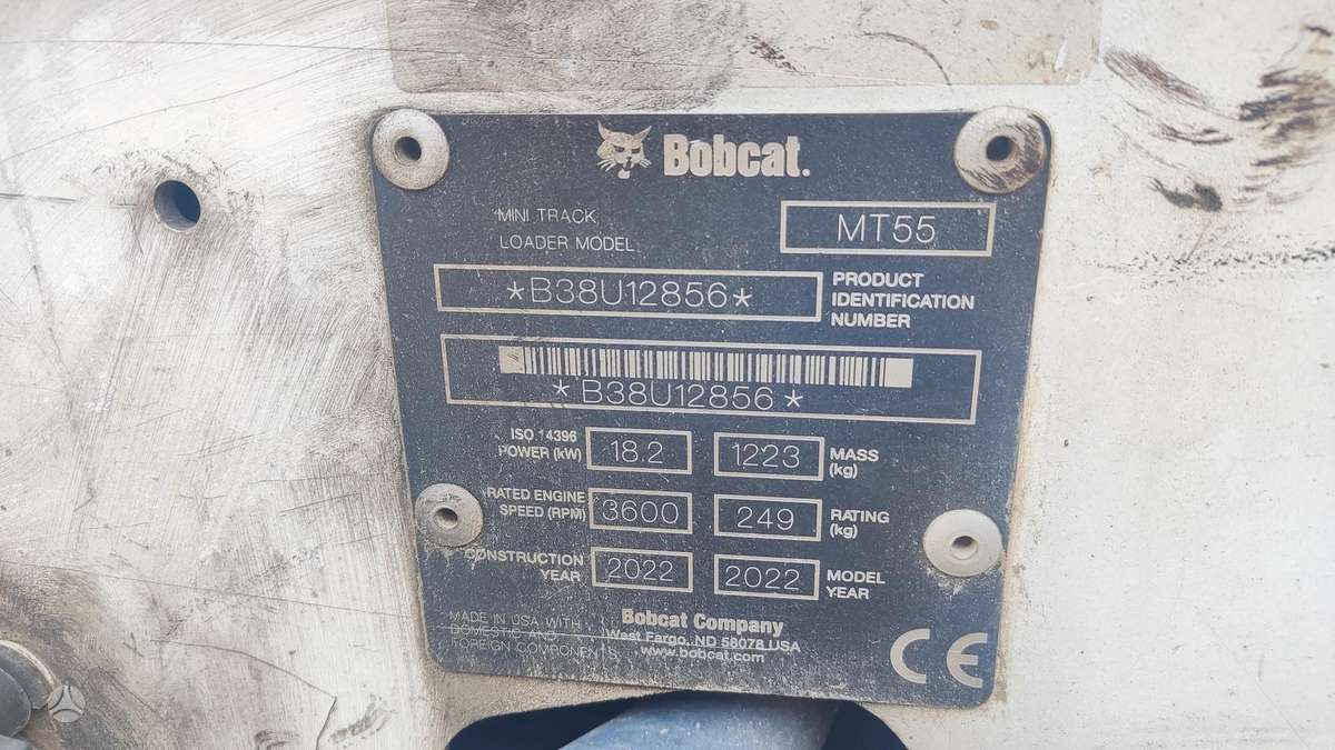 Bobcat MT55, mini iekrāvēji