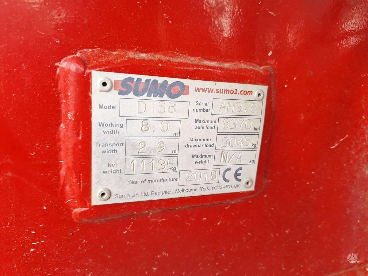 SUMO DTS8, сеялки, сажалки