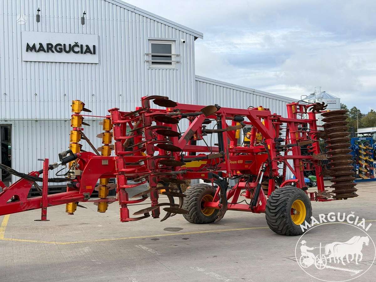 Vaderstad TopDown 400, 4 m, скребки, скрубберы