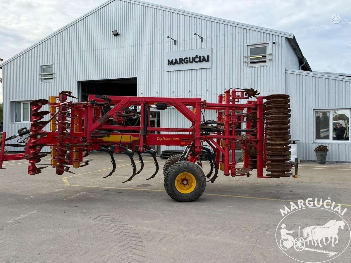 Vaderstad TopDown 400, 4 m, скребки, скрубберы