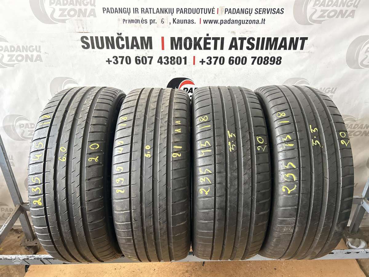 Michelin Pilot sport 4, summer 235/45 R18