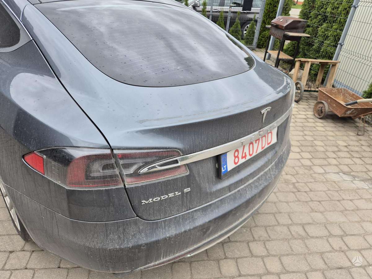 Tesla Model S, 90 kWh, sedanas