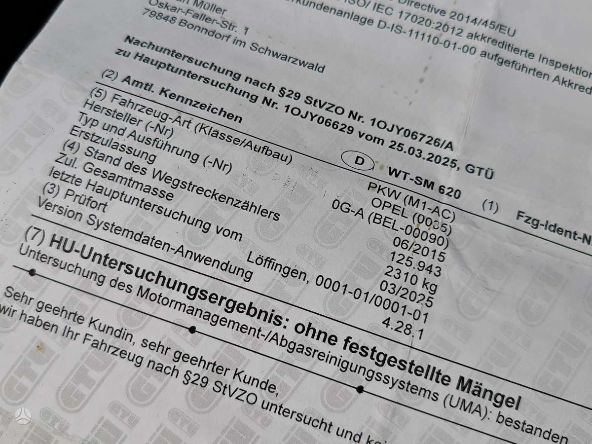 Opel Insignia, 2.0 l., wagon