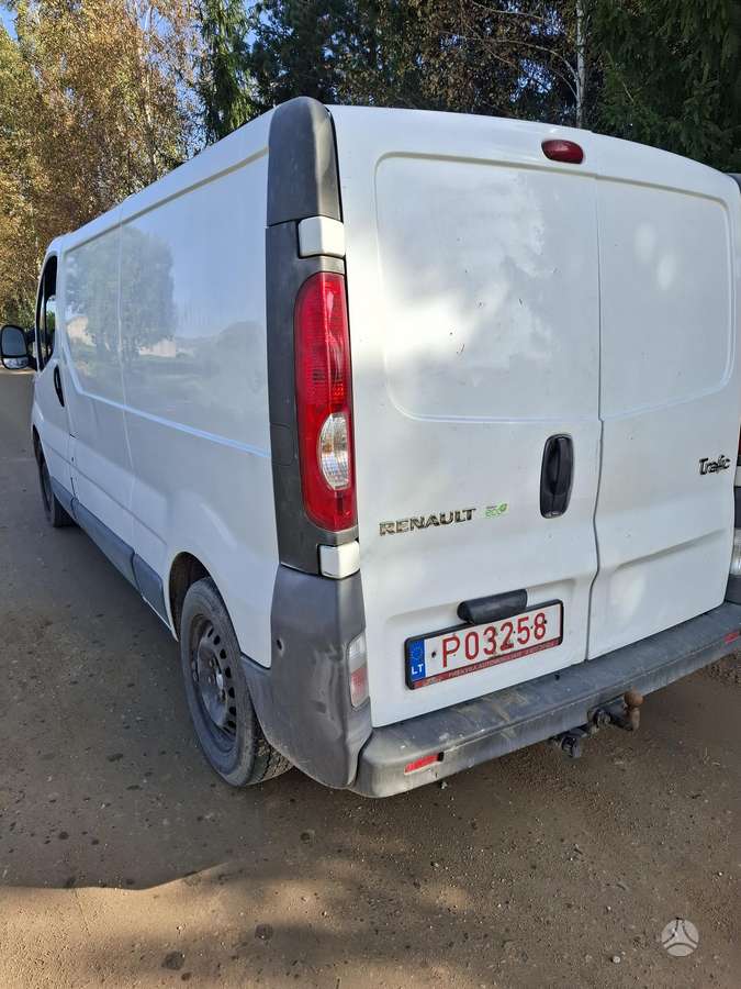 Renault Trafic, adapted to trade