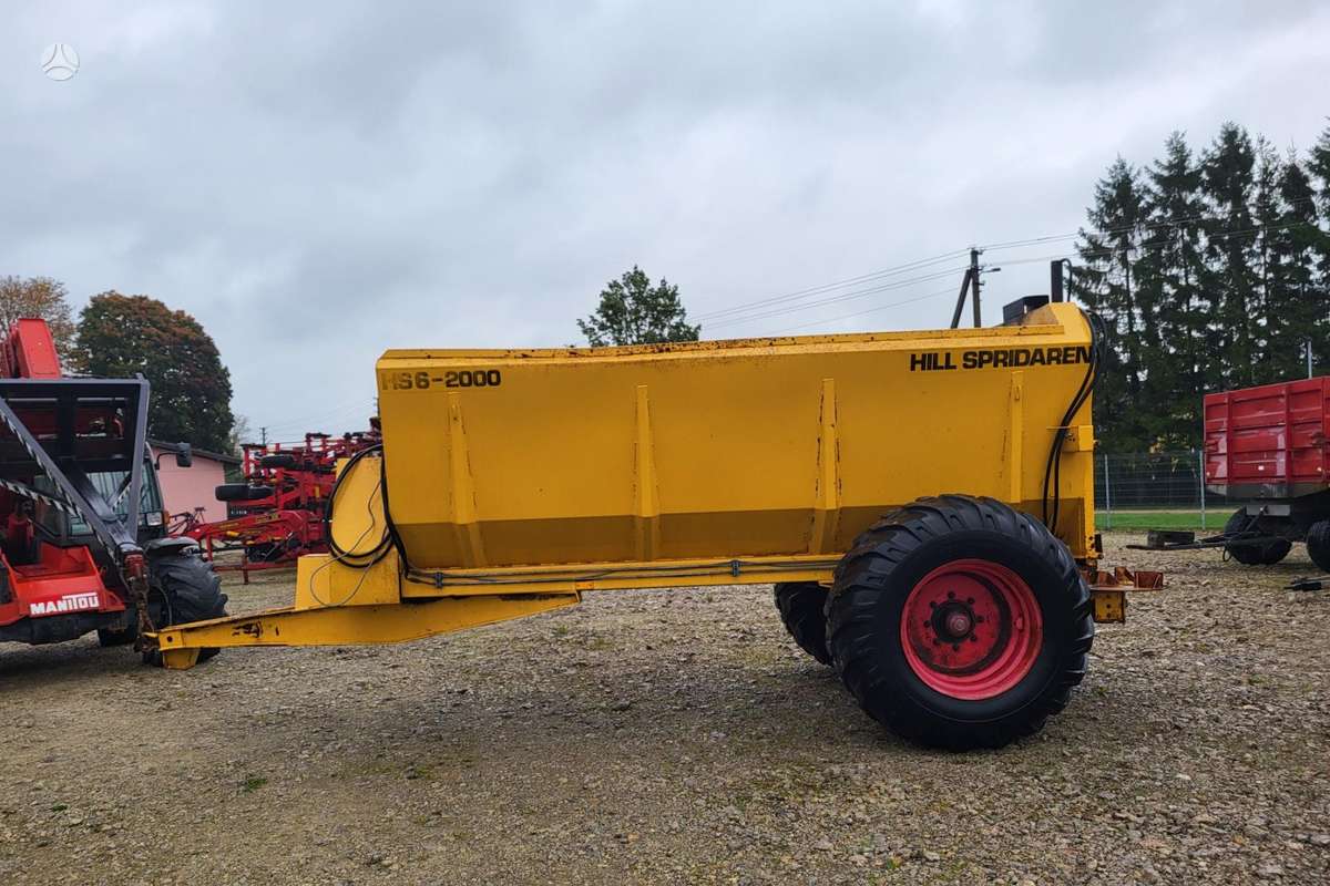 AGRO HILL SPRIDAREN HS6-2000, spreaders