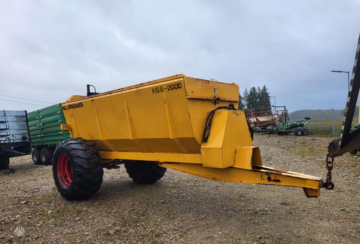AGRO HILL SPRIDAREN HS6-2000, разбрасыватели