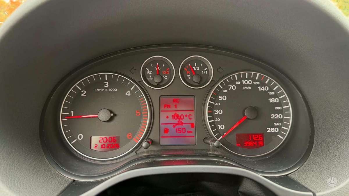 Audi A3, 2.0 l., hečbekas