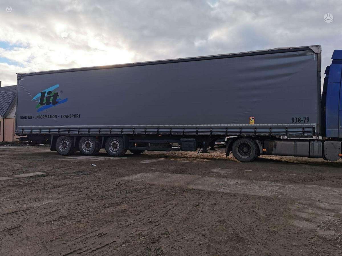 Schmitz Schmitz mega, curtainsider with dropside
