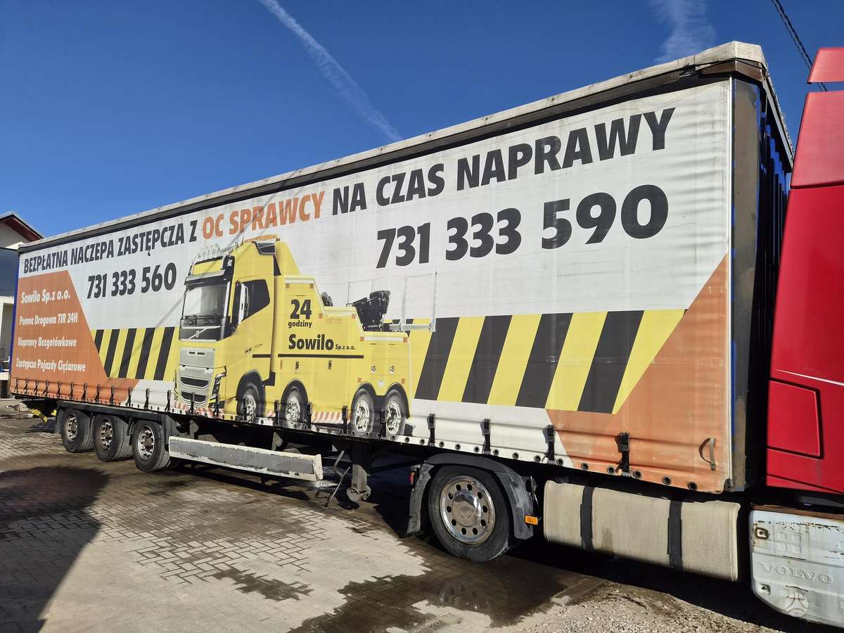 Krone MEGA, curtain / tarpaulin