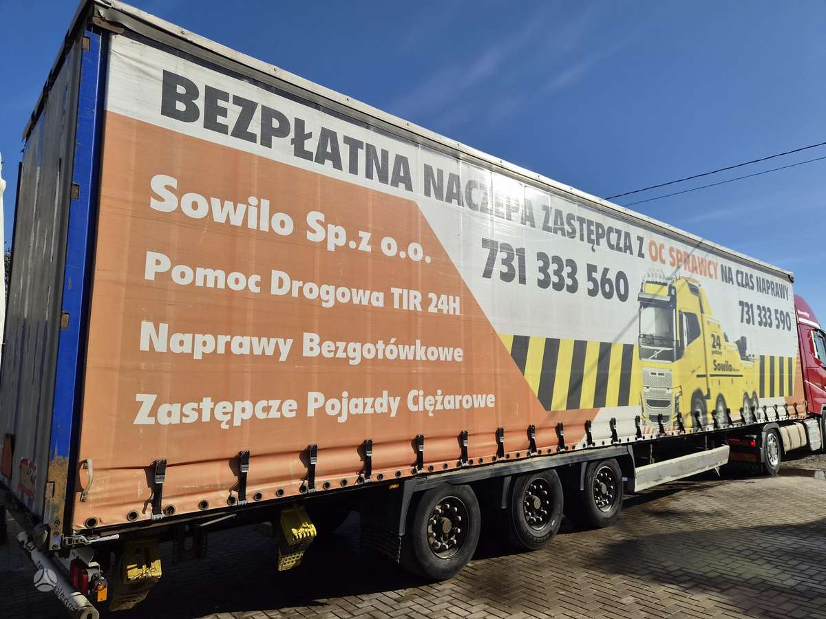 Krone MEGA, curtain / tarpaulin