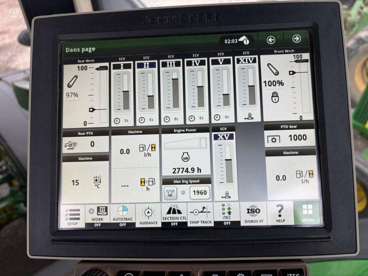 John Deere 8345R, traktoriai