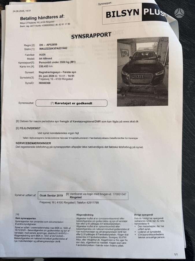 Audi A4 allroad, 2.0 l., universalas