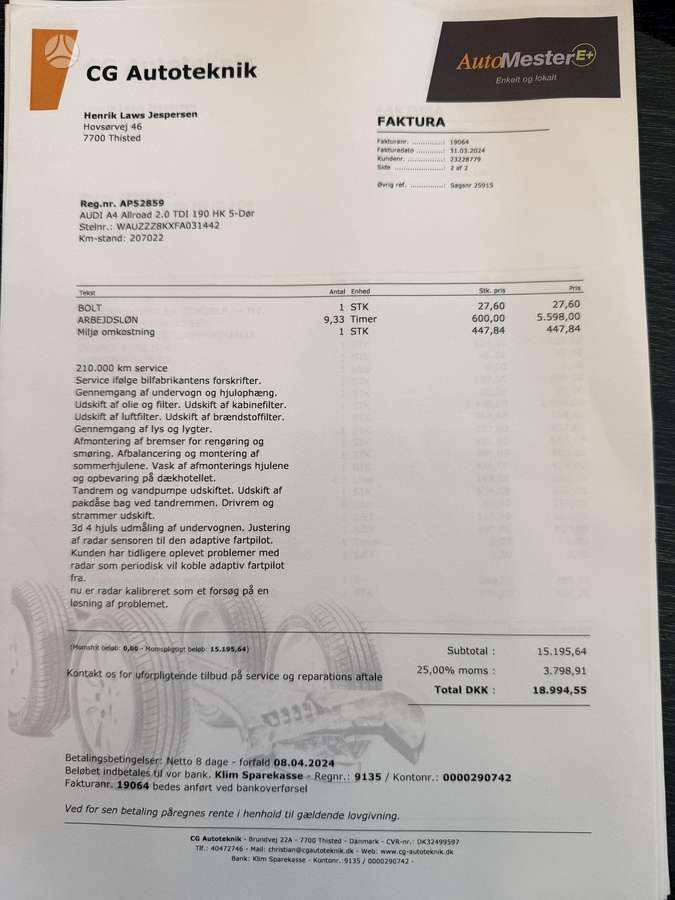 Audi A4 allroad, 2.0 l., universalas