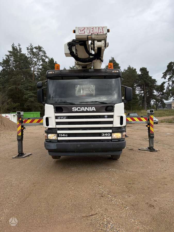 Scania P114, автовышки