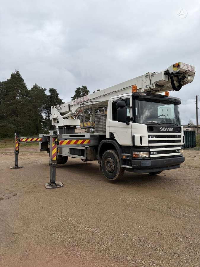 Scania P114, автовышки