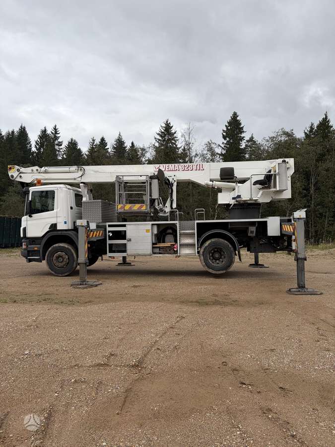 Scania P114, автовышки