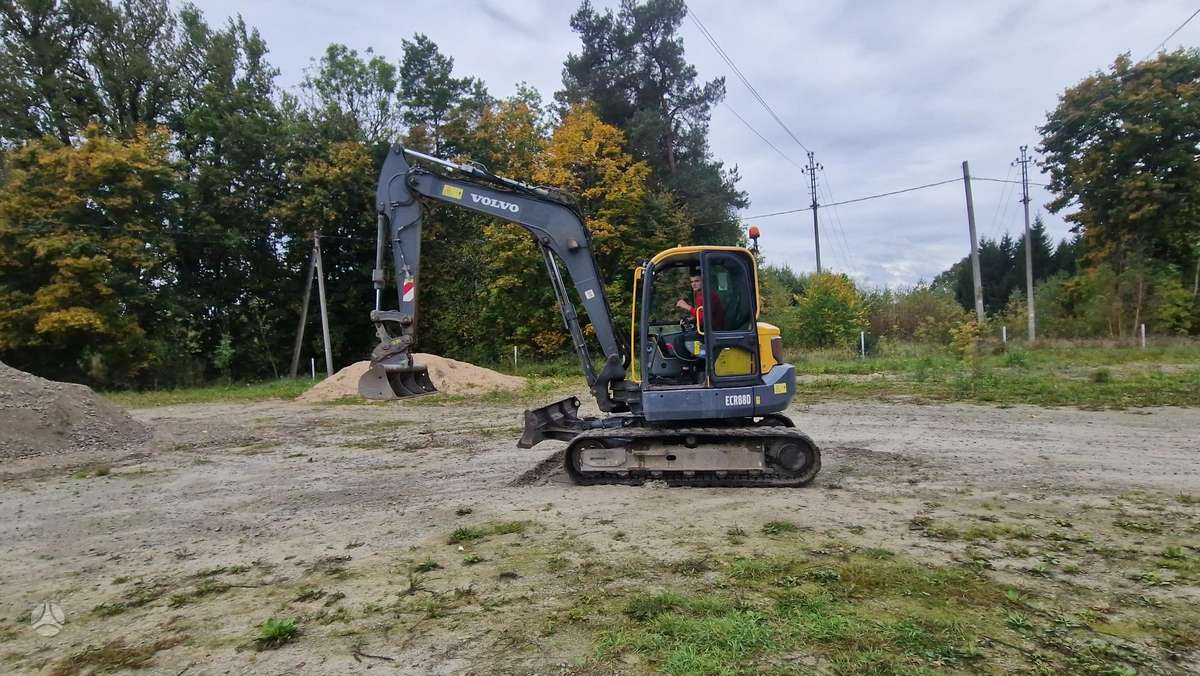 Volvo ECR88D, ekskavatori