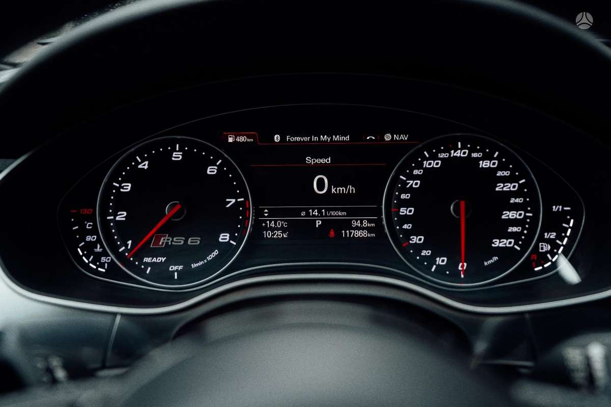 Audi RS 6, 4.0 l., universalas