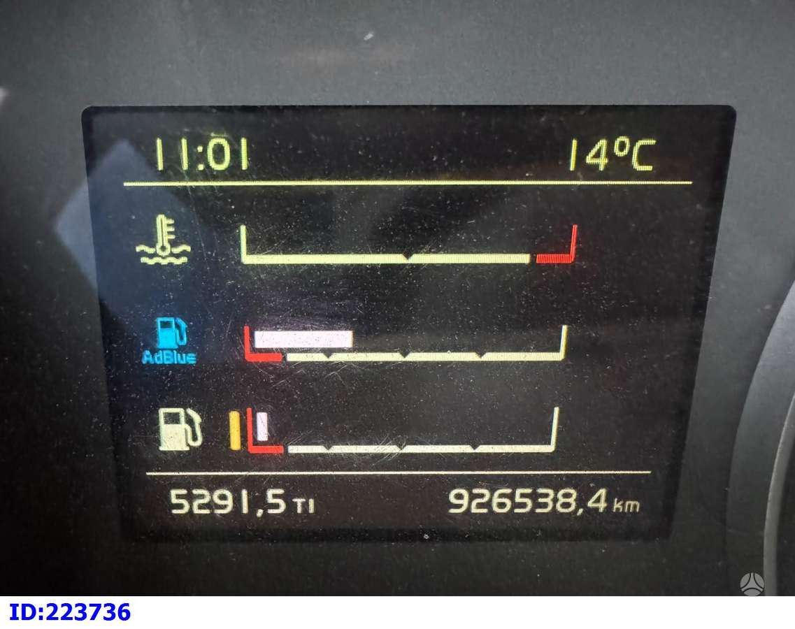 Volvo FM 450 6x2 Euro6, шасси