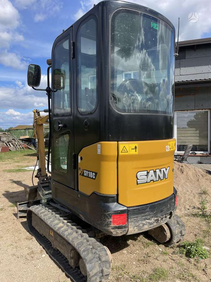 SANY SY18C, мини-экскаваторы