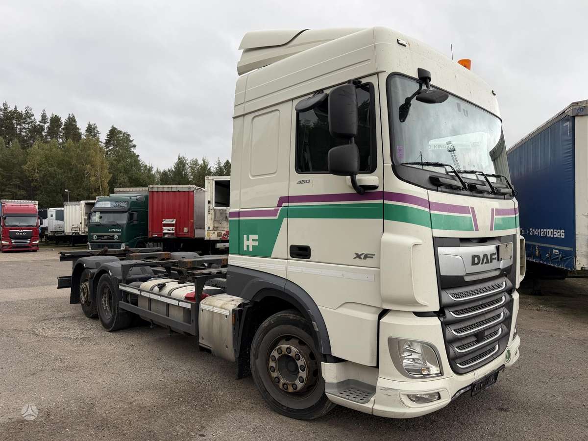 DAF XF106.480 RETARDER, cab-chassis trucks