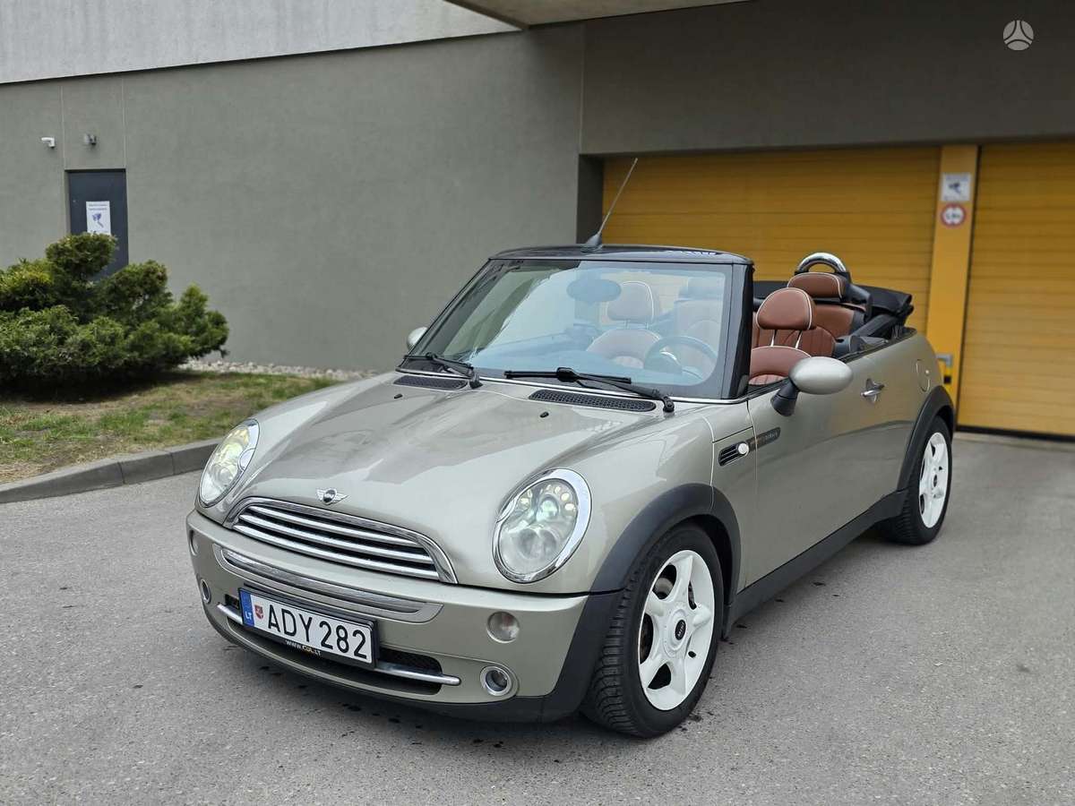Mini Cooper, 1.6 l., convertible