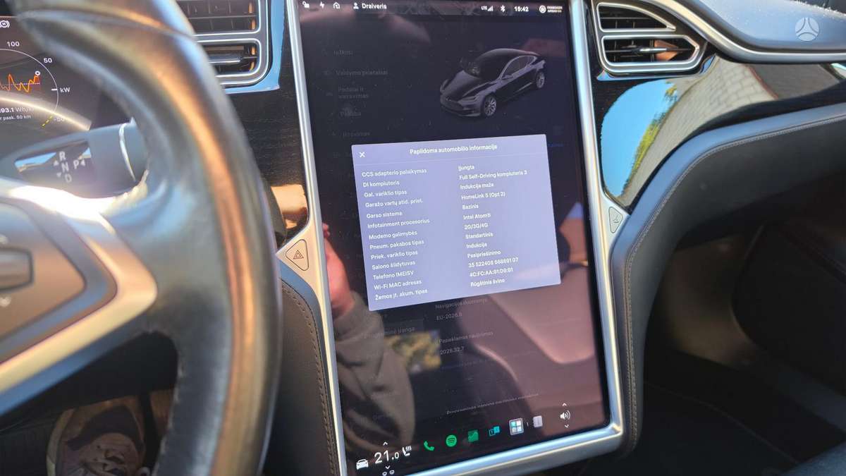Tesla Model S, 78 kWh, hatchback