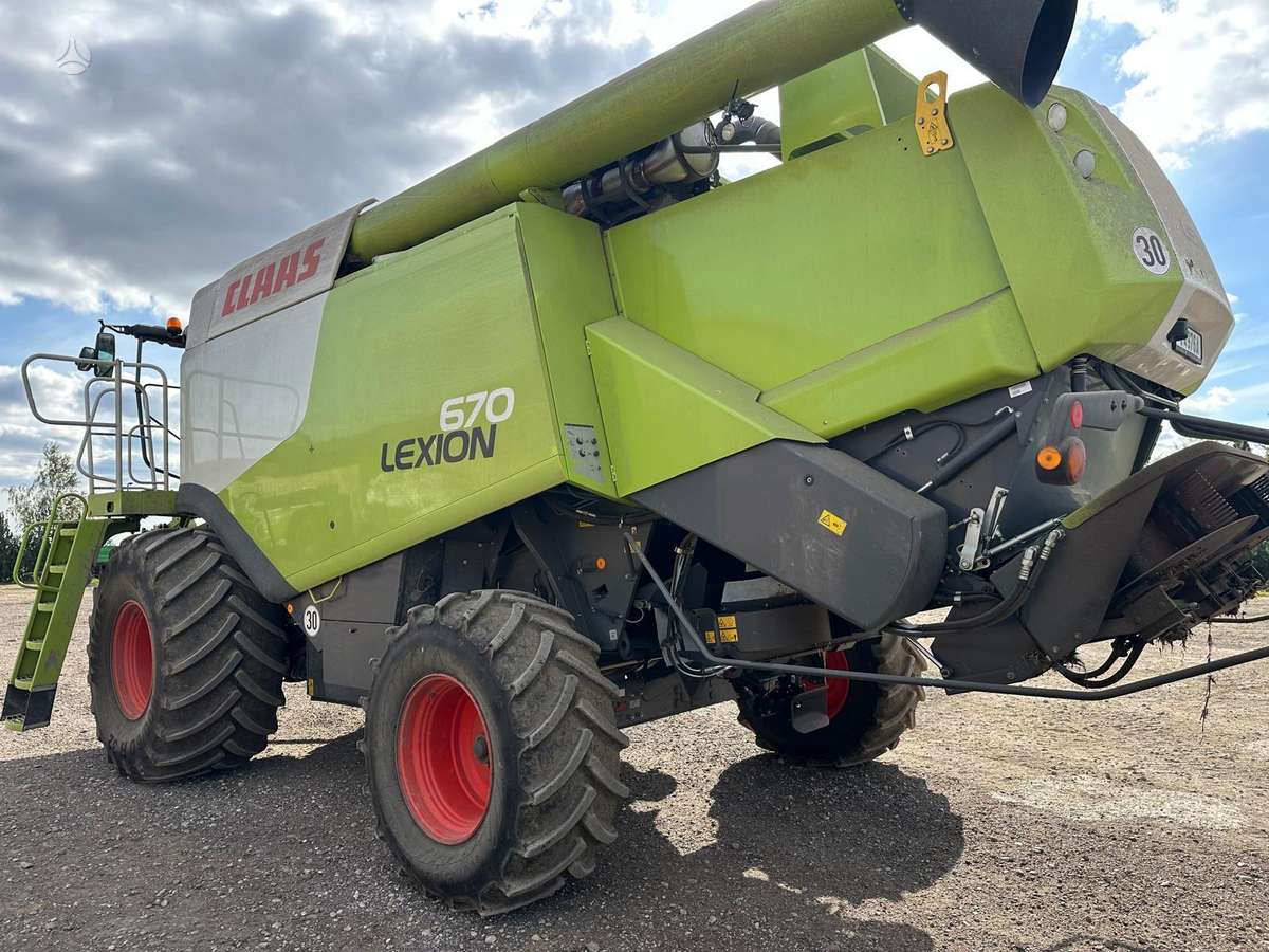 Claas Lexion 670, комбайны