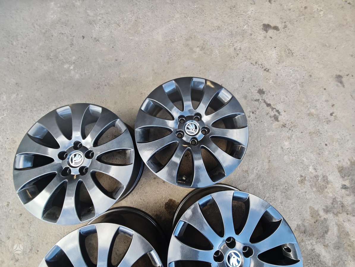 Skoda Super b, легкосплавные , R17