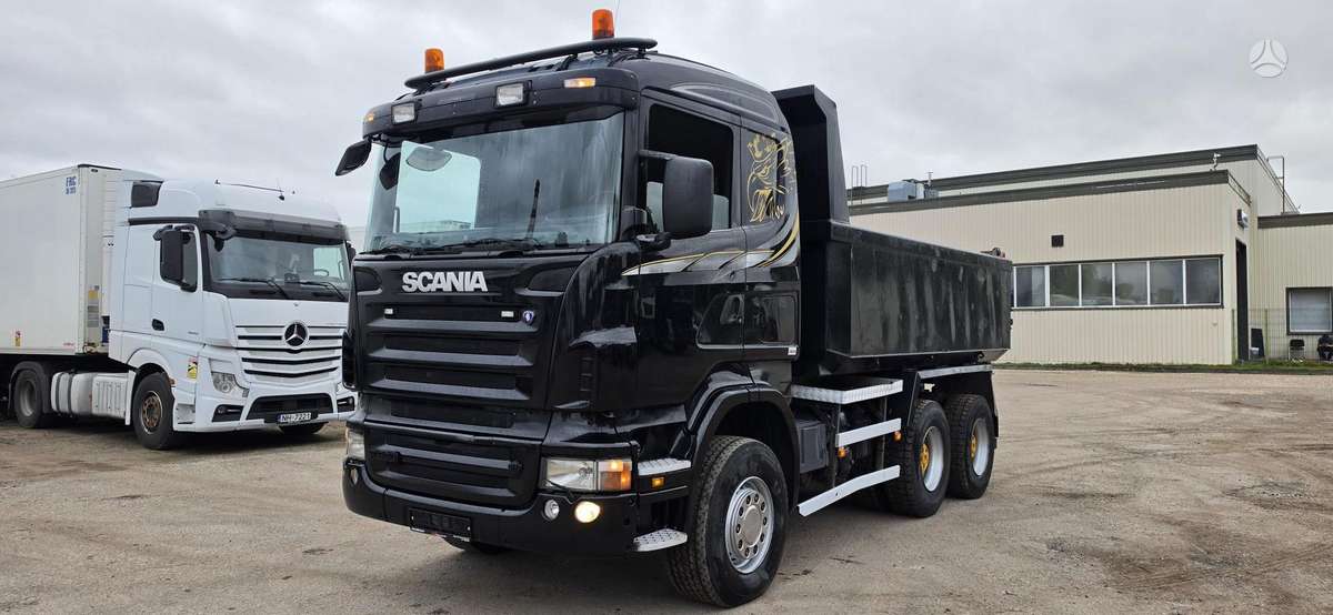 Scania R 580 6x4, самосвалы