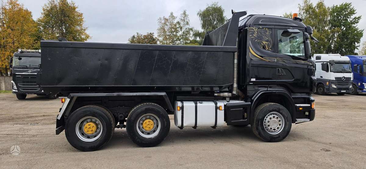 Scania R 580 6x4, самосвалы