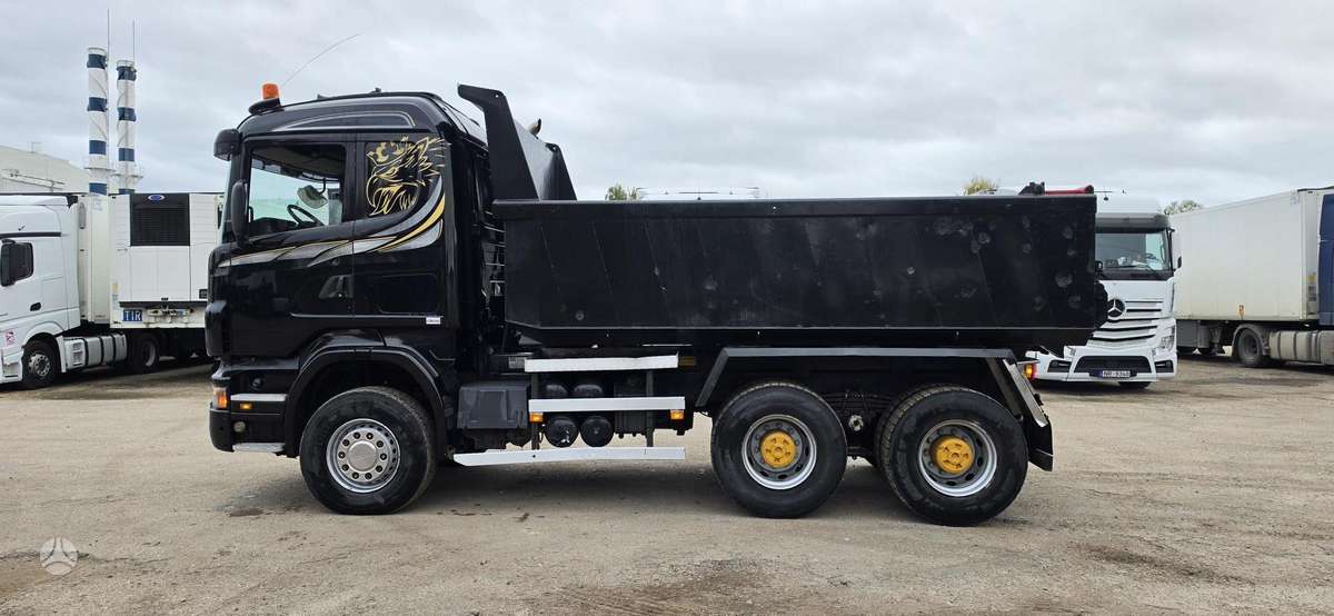 Scania R 580 6x4, самосвалы