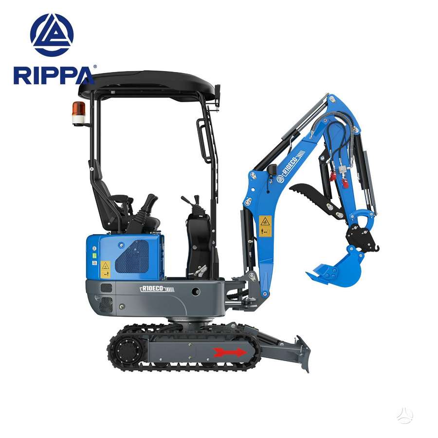 Rippa R10-6 Eco (Kubota), мини-экскаваторы