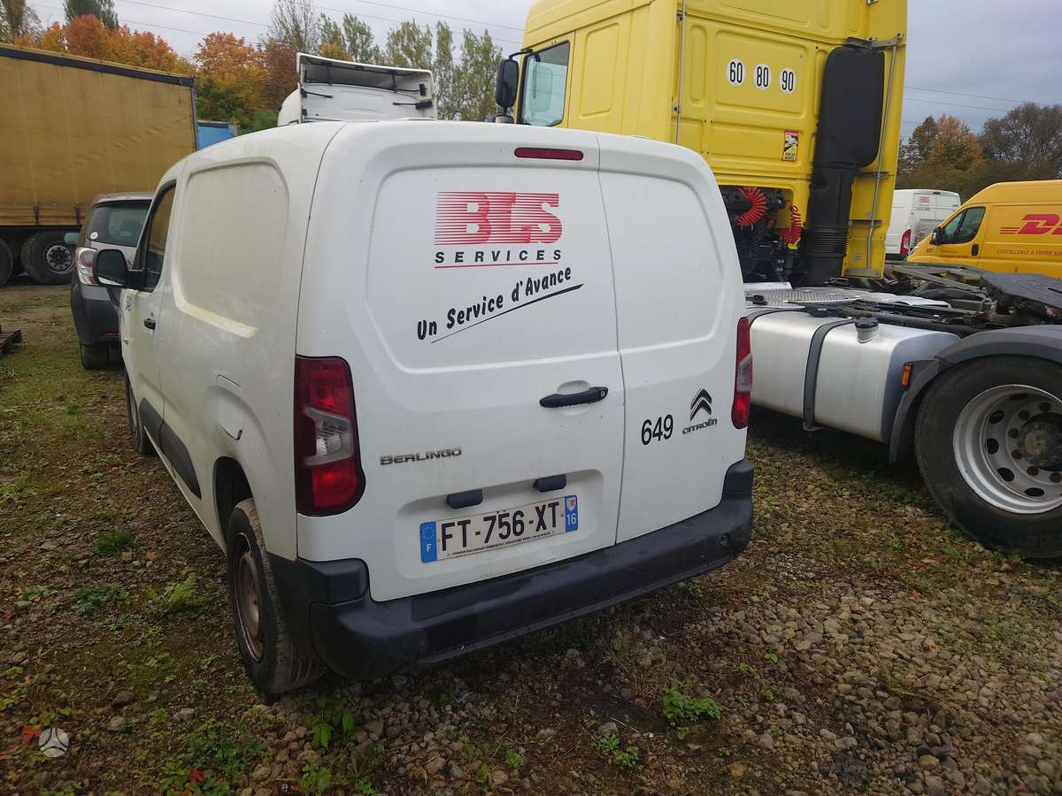Citroen Berlingo rezerves daļās