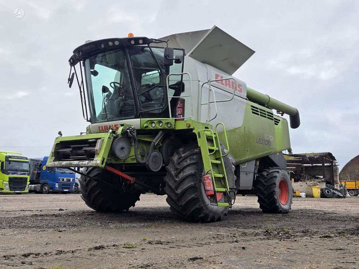 Claas LEXION 670 4WD, комбайны