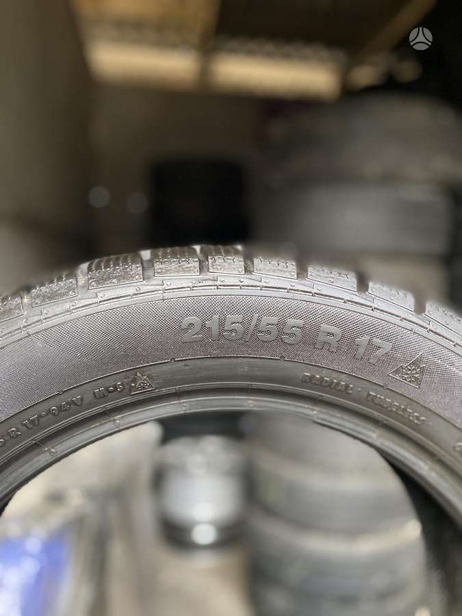 Continental, žieminės 215/55 R17