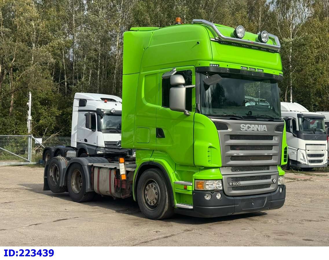 Scania R500 6x2 Retarder, double sleeper