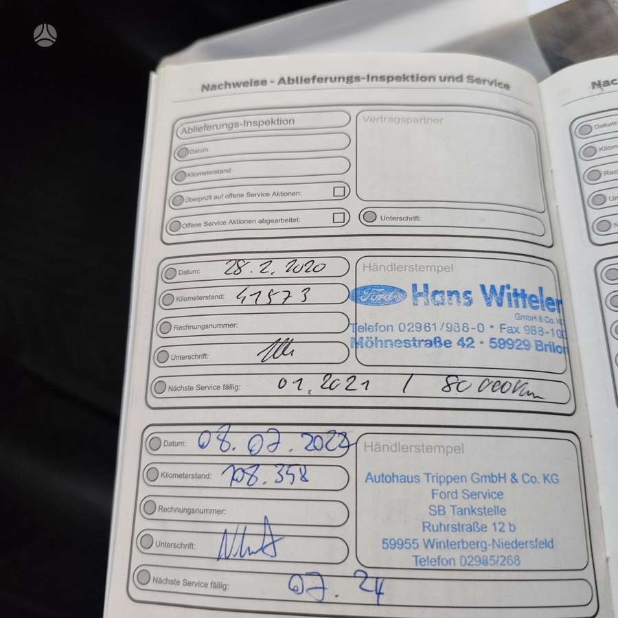 Ford Transit Custom, 2.0 l., komercinis