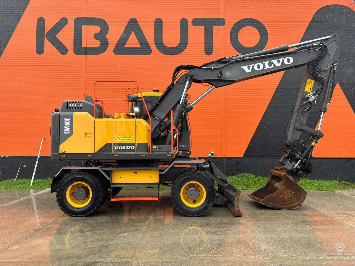 Volvo EW 160 E, экскаваторы
