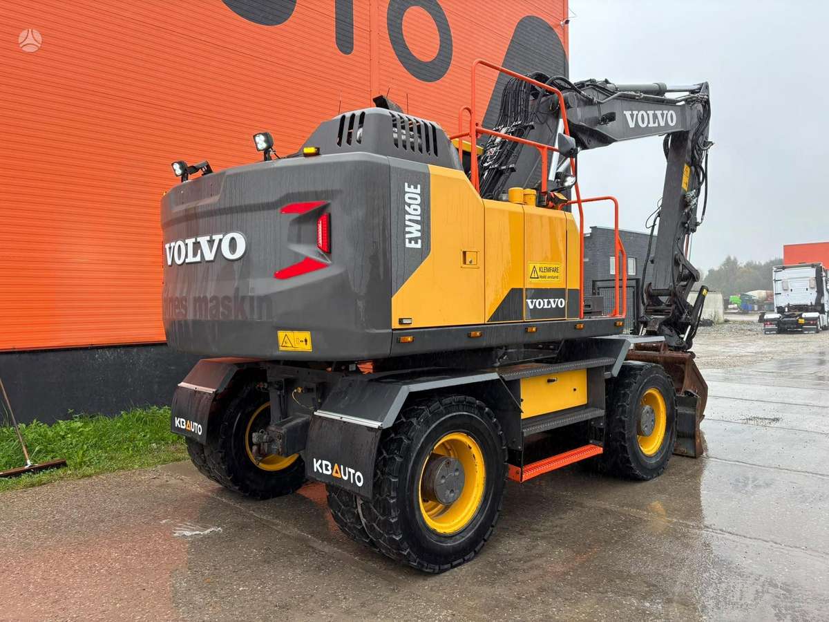 Volvo EW 160 E, ekskavatoriai
