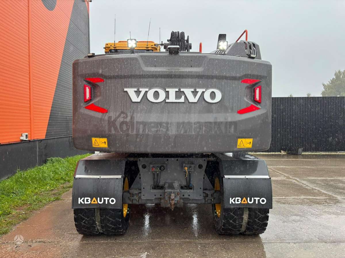 Volvo EW 160 E, ekskavatoriai