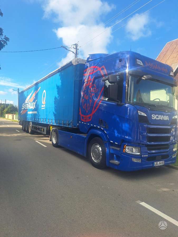 Scania R 450, double sleeper